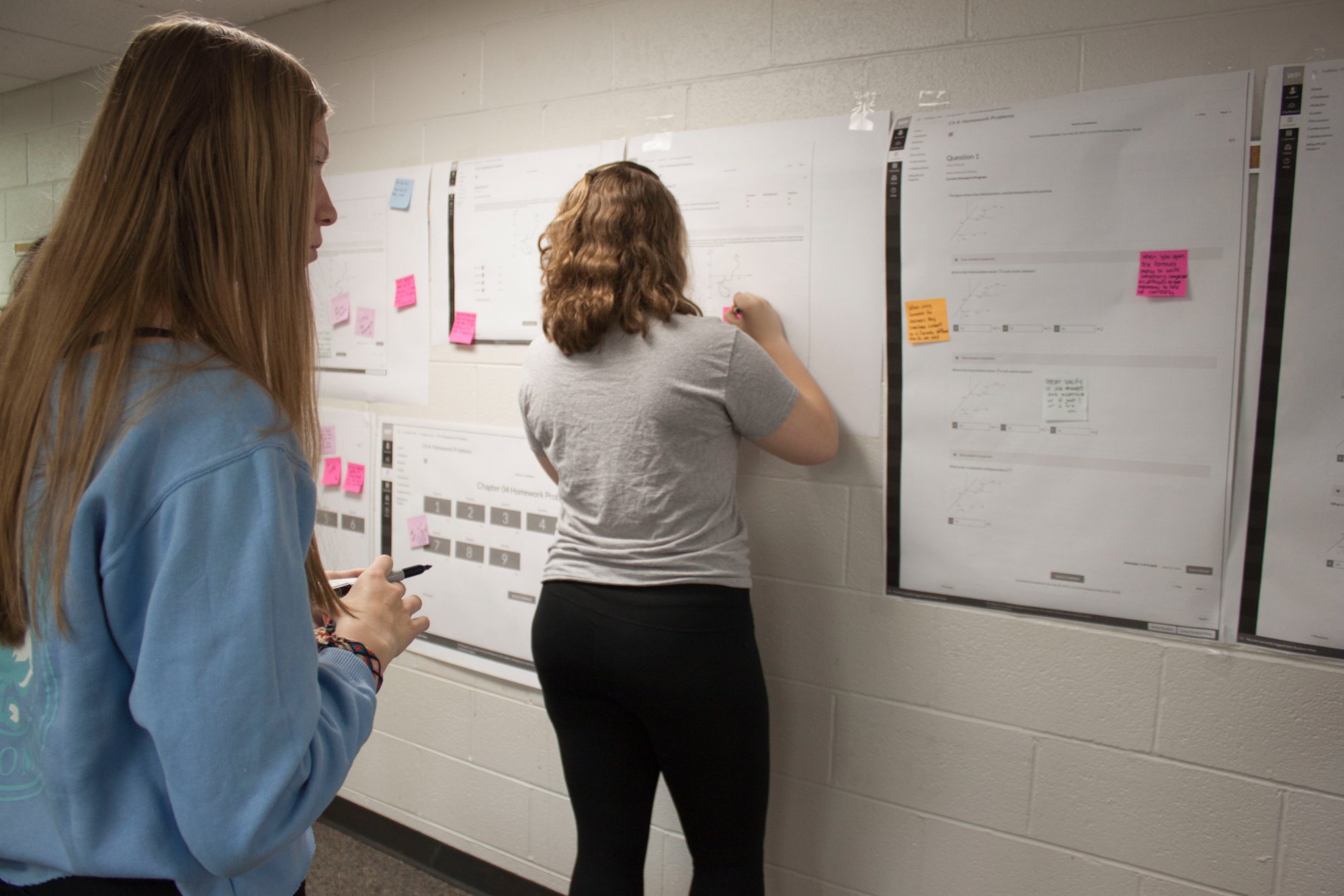 Gallery walk